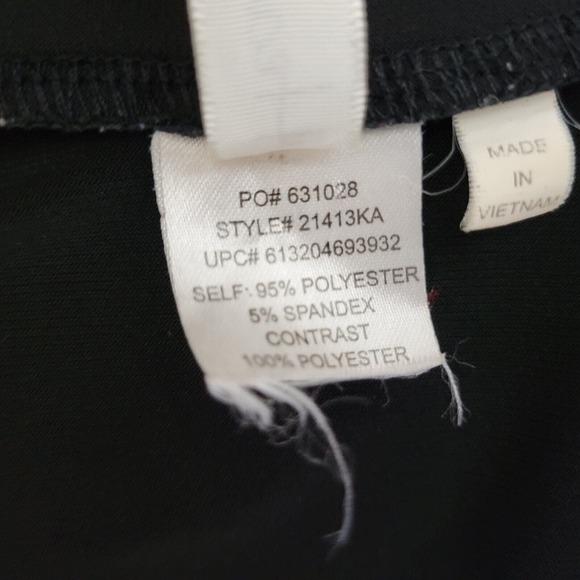 Heart Soul Womens Blouse Extra Small READ Top Black Sleeveless Scoop Neck Shirt - Picture 8 of 9